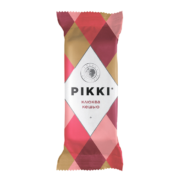 Батончик "Pikki" Клюква-кешью (35 гр)