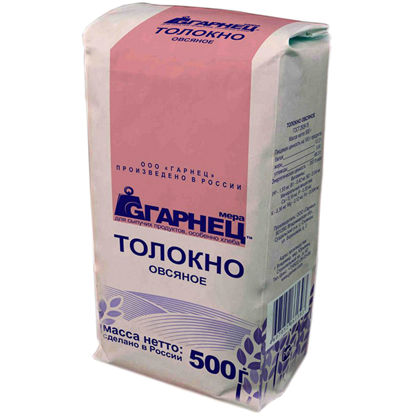 Толокно овсяное (500 гр)