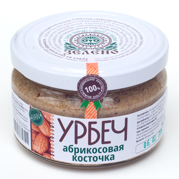 Урбеч из абрикосовой косточки (200 гр)