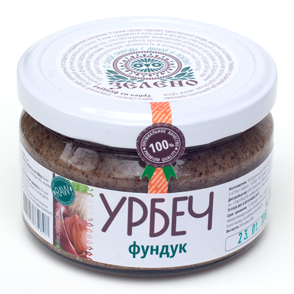 Урбеч из фундука (200 гр)